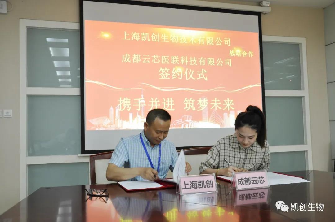 dcbox小金库官网与云芯医联合作协议签约现场