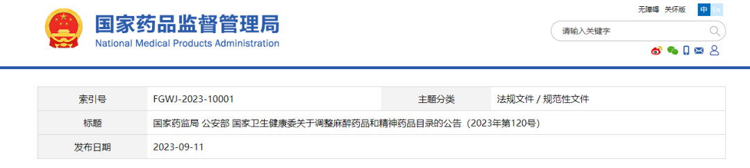 依托咪酯列入第二类精神药品目录！依托咪酯检测，势在必行